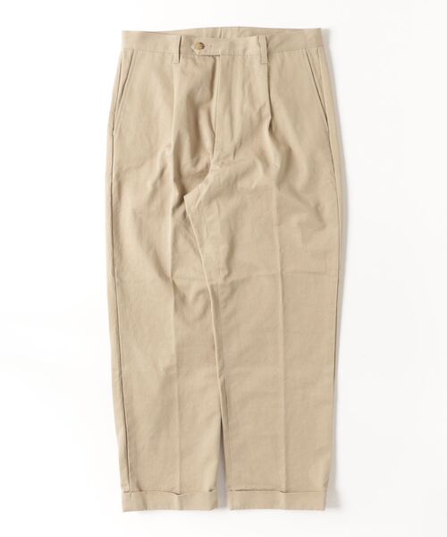 BEAMS PLUS（ビームスプラス）の「B+1P ニドム TWILL（その他パンツ・メンズ・カーキ/ホワイト/ネイビー・M/S/XL/XS/L）」の3枚目の写真