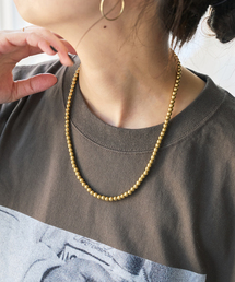 AEC paris（エーイーシーパリ）の「《別注 / 》AEC PARIS / エーイーシー・パリ ボールチェーンネックレス 45*（ネックレス）」