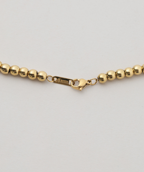 Spick & Span(スピックアンドスパン)の「《別注 / 》AEC PARIS / エーイーシー・パリ ボールチェーンネックレス 45*(ネックレス・レディース・ゴールド・FREE)」の6枚目の写真