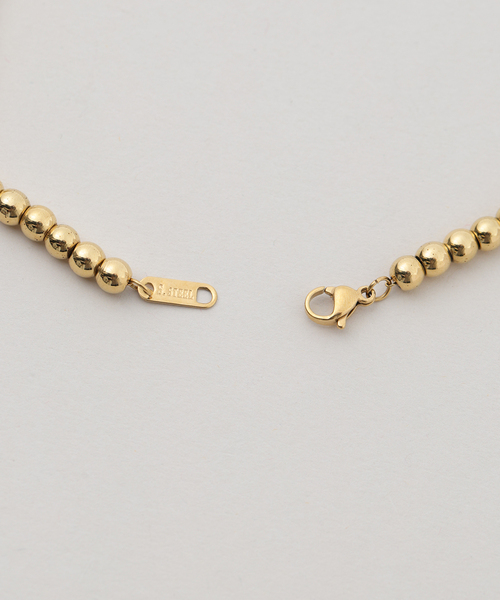 Spick & Span(スピックアンドスパン)の「《別注 / 》AEC PARIS / エーイーシー・パリ ボールチェーンネックレス 45*(ネックレス・レディース・ゴールド・FREE)」の7枚目の写真