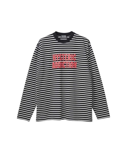 HYSTERIC GLAMOUR(ヒステリックグラマー)の「HYSTERIC ADDICTION Tシャツ(Tシャツ/カットソー・メンズ・ブラック/ピンク/チャコールグレー・SMALL/MEDIUM)」の2枚目の写真
