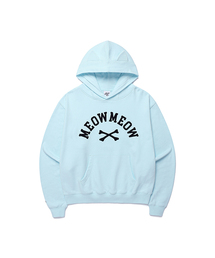 MEOW MEOW CAT EAR HOODIE BLUE(CV2GFFM401A)