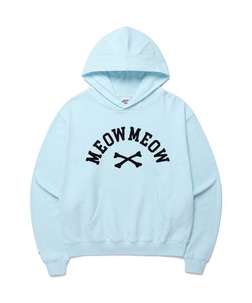 Cavish（カビシ）の「MEOW MEOW CAT EAR HOODIE BLUE(CV2GFFM401A)（パーカー・レディース・ブルー・MEDIUM/SMALL）」の3枚目の写真