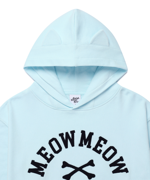 Cavish（カビシ）の「MEOW MEOW CAT EAR HOODIE BLUE(CV2GFFM401A)（パーカー・レディース・ブルー・MEDIUM/SMALL）」の5枚目の写真