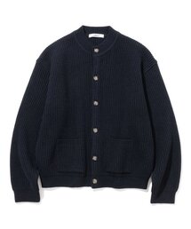 KNITTED（ニッティド）の「ワッフルヘビールoundカーディガンNAVY（カーディガン/ボレロ）」