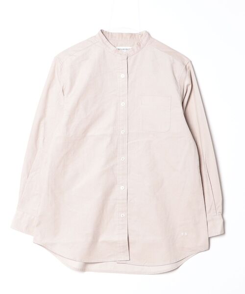 McGREGOR（マックレガー）の「ｺｰﾃﾞｭﾛｲﾛﾝｸﾞｼｬﾂ（シャツ/ブラウス・レディース・ライトブルー/ネイビー/ベージュ・M）」の2枚目の写真