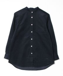 コーデュロイロングシャツ