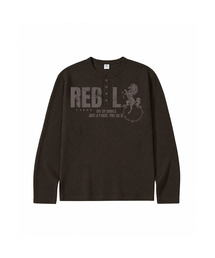 REBEL ワッフルヘンリーネック ロングスリーブ