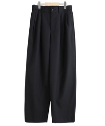 markaware（マーカウェア）の「MARKAWARE / マーカウェア：TRIPLE PLEATED WIDE TROUSERS ORGANIC WOOL SURVIVAL CLOTH：A25C06PT02C[MUS]（スラックス）」