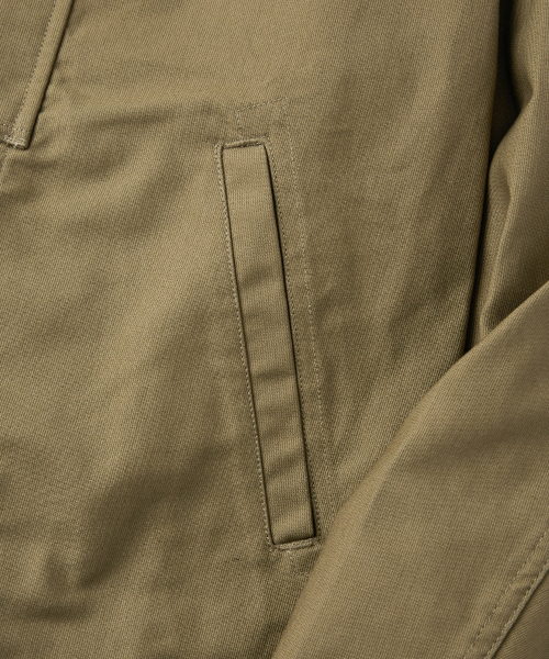 OUTSTANDING(アウトスタンディング)の「JUNGLE CLOTH DECK HOOD JACKET_KHAKI(ミリタリージャケット・メンズ・その他・MEDIUM/LARGE/SMALL)」の10枚目の写真