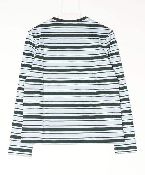 fredy emue（フレディエミュ）の「【LACOSTE】ボーダーロンT（Tシャツ/カットソー・レディース・ブルー系その他・38）」の2枚目の写真
