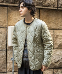TAION（タイオン）の「【TAION(タイオン)】別注MILITARY CREW NECK BUTTON DOWN JKT（ダウンジャケット/コート）」