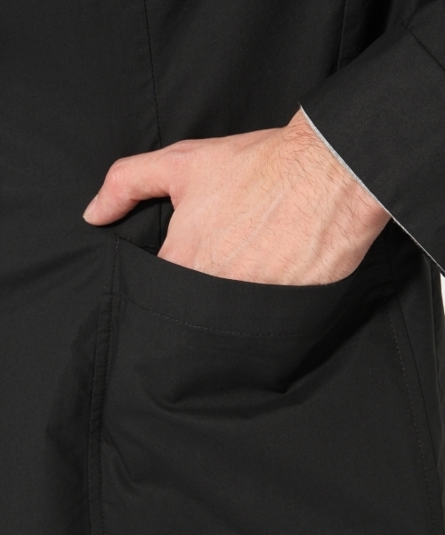 HARE（ハレ）の「シャツテーラードジャケット(HARE)（テーラードジャケット・メンズ・ライトグリーン/ベージュ/ブラック・SMALL/MEDIUM）」の5枚目の写真