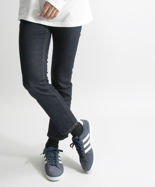 WEGO（ウィゴー）の「WEGO/ストレッチデニムスキニーパンツ（デニムパンツ・メンズ・ライトインディゴブルー/インディゴブルー/ダークインディゴブルー・MEDIUM/LARGE/SMALL）」の2枚目の写真