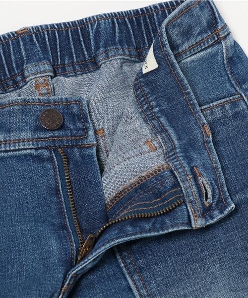 AVIREX(アヴィレックス)の「avirex/ アヴィレックス / DENIM TUCK PANTS/ デニム タックパンツ(デニムパンツ・レディース・ブルー系その他/ライトインディゴブルー・MEDIUM/SMALL/LARGE)」の5枚目の写真