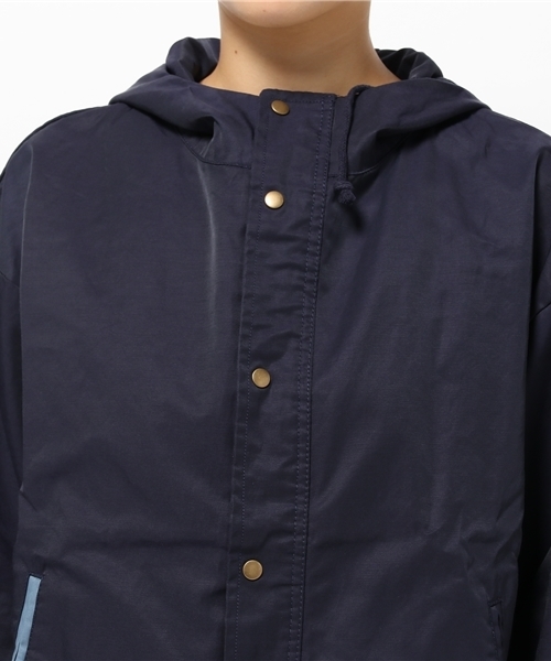 POU DOU DOU(プードゥドゥ)の「コットンエステルツイルマウンテンパーカ(マウンテンパーカー・レディース・キャメル/ネイビー/ブルー・3)」の7枚目の写真