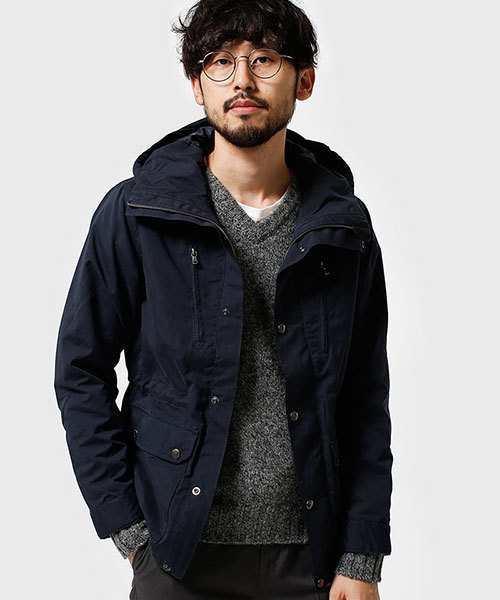 Nano Universe ナノユニバース の 割繊マイクロウェザーマウンテンパーカー マウンテンパーカー Wear