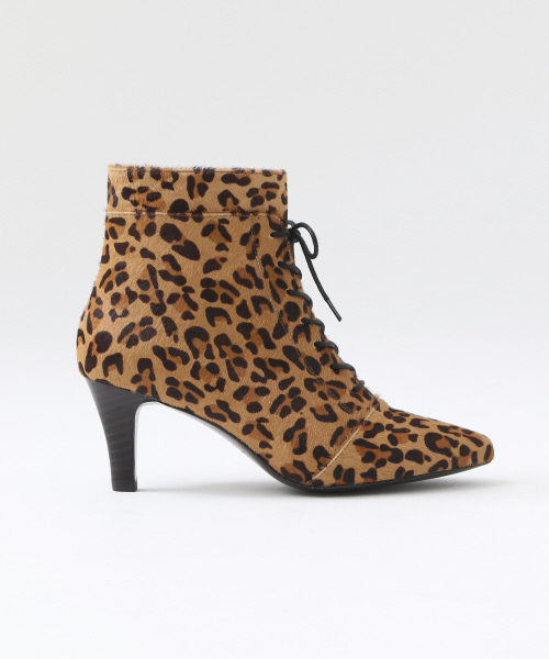 PICHE ABAHOUSE（ピシェ アバハウス）の「biancレースアップブ-tu（ブーツ・レディース・レオパード・36/37/38/35/40/39）」の5枚目の写真