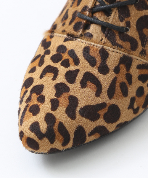 PICHE ABAHOUSE（ピシェ アバハウス）の「biancレースアップブ-tu（ブーツ・レディース・レオパード・36/37/38/35/40/39）」の7枚目の写真