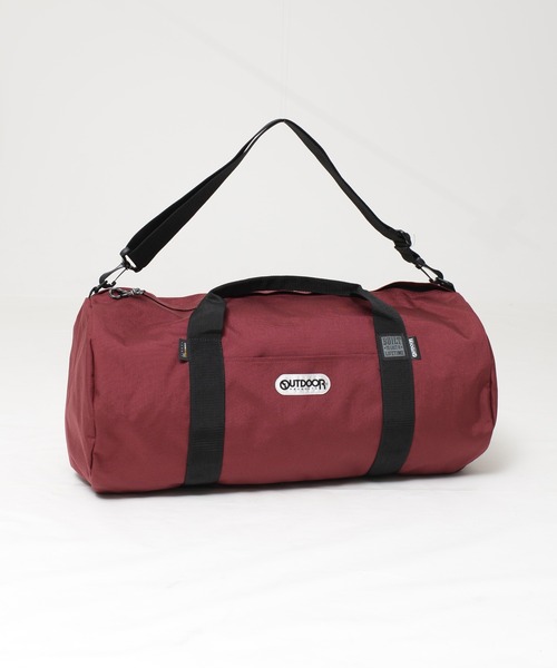 OUTDOOR PRODUCTS(アウトドアプロダクツ)の「232 X-LARGE ビッグロールボストンバッグ 38.3L コーデュラナイロン仕様(ボストンバッグ・メンズ・ライトグレー/ピンク/サックスブルー/ブラック/ネイビー/グリーン/レッド/ワイン/オレンジ/パープル/ベージュ/エメラルド・FREE)」の11枚目の写真