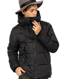 ８(eight) | 中綿 ジャケット フード付き ナイロン ブルゾン アウトドア(ダウンジャケット/コート)