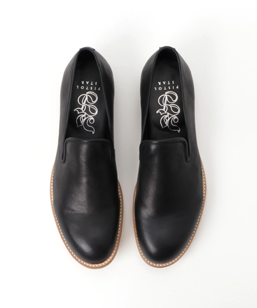 SHIPS JET BLUE（シップスジェットブルー）の「PISTOL STAR: レザー プレーンスリッポン（その他シューズ・メンズ・ブラック/ブラウン・10/8/9）」の6枚目の写真