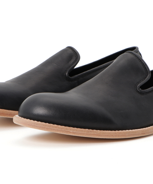 SHIPS JET BLUE（シップスジェットブルー）の「PISTOL STAR: レザー プレーンスリッポン（その他シューズ・メンズ・ブラック/ブラウン・10/8/9）」の7枚目の写真