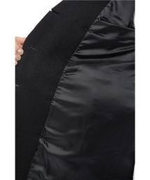 SCHOTT×H.T.C　フラワースタッズ　ピーコート　コラボ　ブラック　34 Schott N.Y.C 良品 × HTC ショット ボディバッグ フラワー