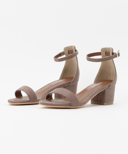 SESTO（セスト）の「ローヒールのワンストラップチャンキーヒールサンダル（サンダル・レディース・ライトグレー/レッド/ネイビー/イエロー/パイソン/ブラック/グレイッシュベージュ/その他/ブルー・M/L/LL/3L/SS/S）」の18枚目の写真