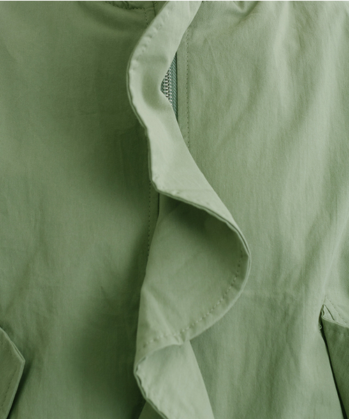 MERLOT（メルロー）の「ラッフルドルマンブルゾン9062（ブルゾン・レディース・カーキ/ピンク/チャコールグレー/イエロー・FREE）」の13枚目の写真