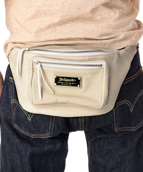 WACKO MARIA（ワコマリア）の「WACKO MARIA×PORTER LEATHER WAIST BAG