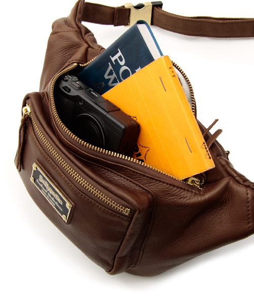 WACKO MARIA（ワコマリア）の「WACKO MARIA×PORTER LEATHER WAIST BAG