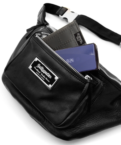 WACKO MARIA ワコマリア✖️ポーター ウエストポーチ　ボディバッグ WACKO MARIA（ワコマリア）の「WACKO MARIA×PORTER LEATHER WAIST BAG
