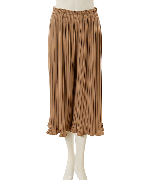 Color（カラー）の「プリーツパンツ（その他パンツ・レディース・ブラック/ベージュ/グレー・MEDIUM）」の4枚目の写真