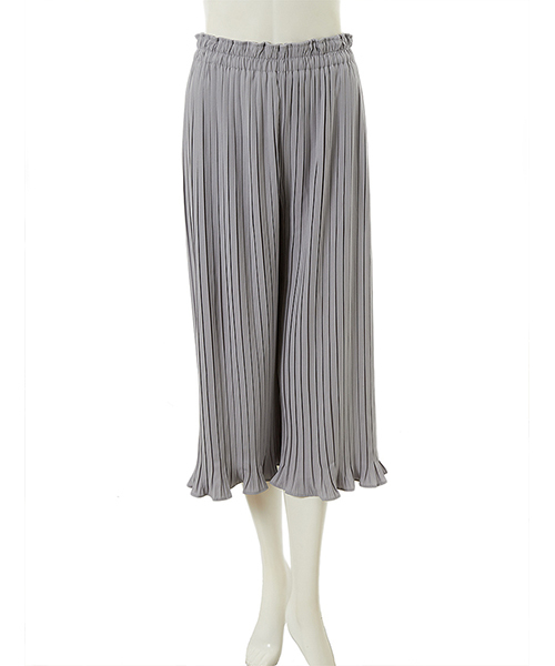 Color（カラー）の「プリーツパンツ（その他パンツ・レディース・ブラック/ベージュ/グレー・MEDIUM）」の5枚目の写真