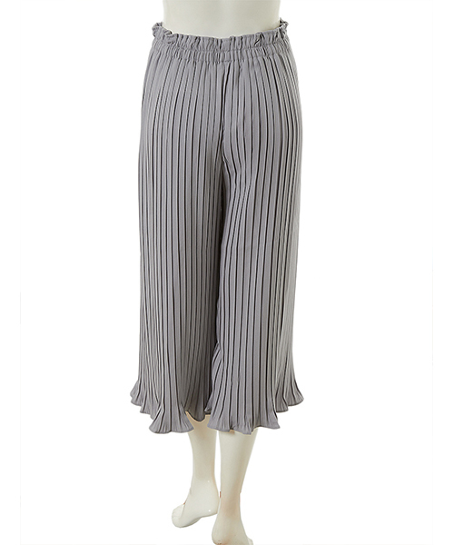 Color（カラー）の「プリーツパンツ（その他パンツ・レディース・ブラック/ベージュ/グレー・MEDIUM）」の7枚目の写真