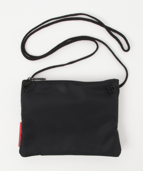 Manhattan Portage(マンハッタンポーテージ)の「Triple Zipper Pouch -トリプルジッパーポーチ-(ショルダーバッグ・メンズ・ブラック・FREE)」の9枚目の写真