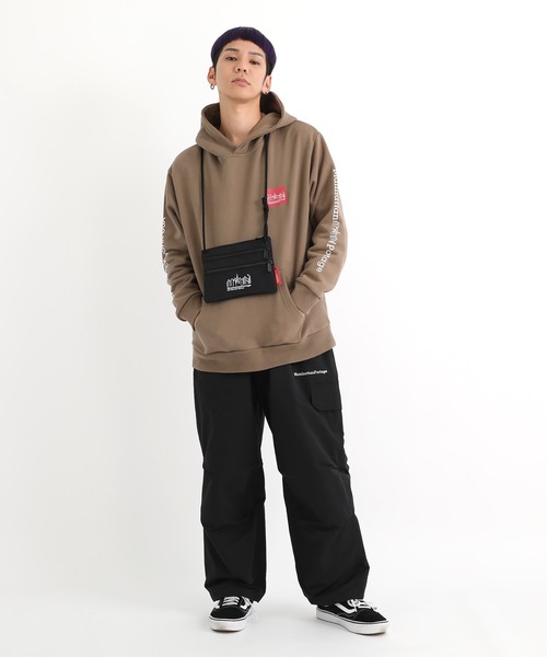 Manhattan Portage(マンハッタンポーテージ)の「Triple Zipper Pouch -トリプルジッパーポーチ-(ショルダーバッグ・メンズ・ブラック・FREE)」の17枚目の写真