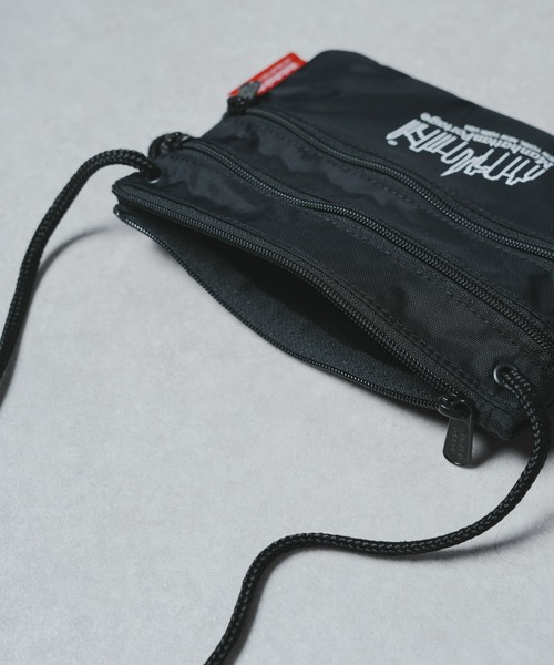 Manhattan Portage(マンハッタンポーテージ)の「Triple Zipper Pouch -トリプルジッパーポーチ-(ショルダーバッグ・メンズ・ブラック・FREE)」の11枚目の写真