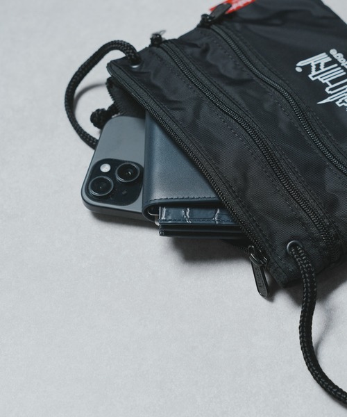 Triple Zipper Pouch -トリプルジッパーポーチ-（ショルダー