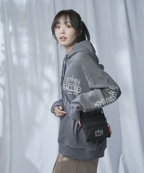 Manhattan Portage(マンハッタンポーテージ)の「Triple Zipper Pouch -トリプルジッパーポーチ-(ショルダーバッグ・メンズ・ブラック・FREE)」の21枚目の写真