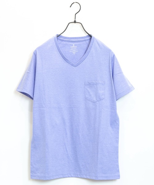 JACKROSE（ジャックローズ）の「【撥水加工･汗染み防止】PREVENTION･VネックTシャツ（Tシャツ/カットソー・メンズ・ホワイト/ブラック/グレー/ブルー/ピンク・M/L/XL）」の5枚目の写真