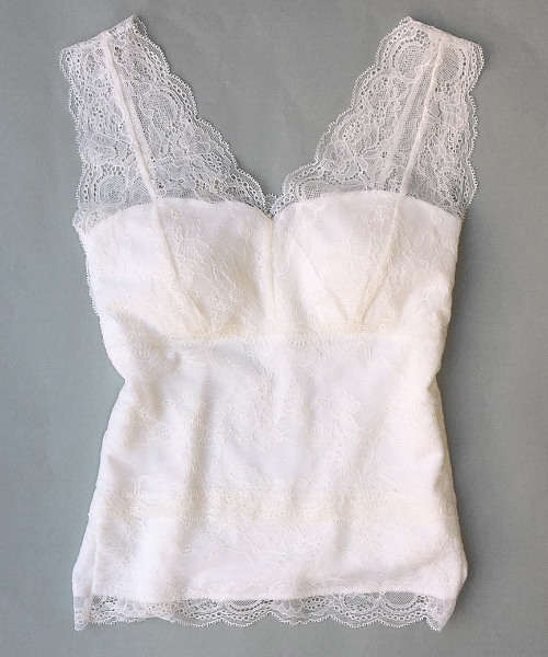 Pageboy ページボーイ の カップ付きレースタンクトップ タンクトップ Wear