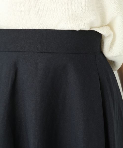 A part by(アパートバイ)の「【otonaMUSE7月号掲載】RLヘムフレアミディースカート 759710(スカート・レディース・グリーン/オレンジ/ネイビー/ターコイズブルー/アイボリー・LARGE/MEDIUM)」の13枚目の写真