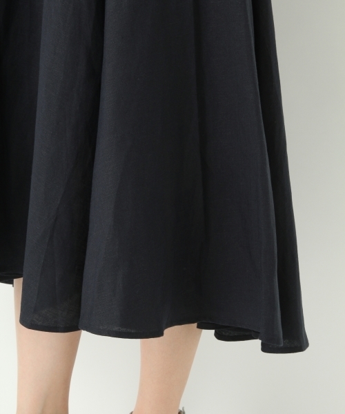 A part by(アパートバイ)の「【otonaMUSE7月号掲載】RLヘムフレアミディースカート 759710(スカート・レディース・グリーン/オレンジ/ネイビー/ターコイズブルー/アイボリー・LARGE/MEDIUM)」の14枚目の写真