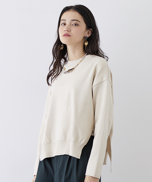 United Tokyo ユナイテッドトウキョウ の サイドスリットニット ニット セーター Wear