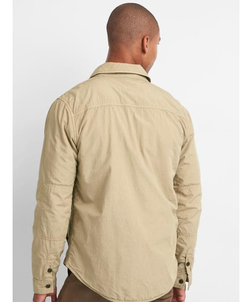 GAP（ギャップ）の「Gap フリースライニング シャツジャケット（その他 
