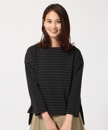 GLOBAL WORK | ボーダーワイドプルオーバー/763632(Tシャツ/カットソー)