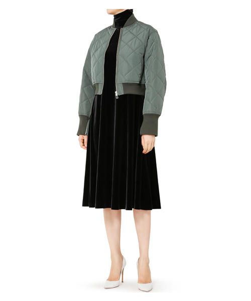 LE CIEL BLEU（ルシェルブルー）の「ロングスリーブベロアワンピース（ワンピース・レディース・ブラック/パープル/イエロー・38/36）」の21枚目の写真