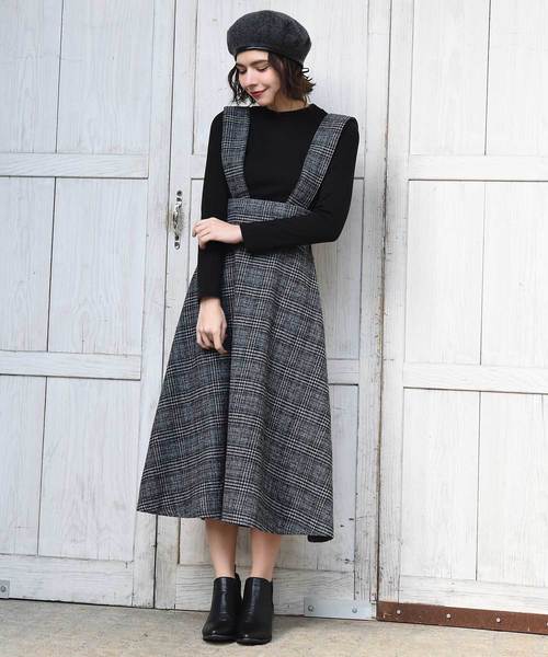 Luz Llena(ラズレナ)の「テレコリブハイネックトップス(Tシャツ/カットソー・レディース・ブラック/オフホワイト/ボルドー/ホワイト×ブラック・MEDIUM)」の16枚目の写真